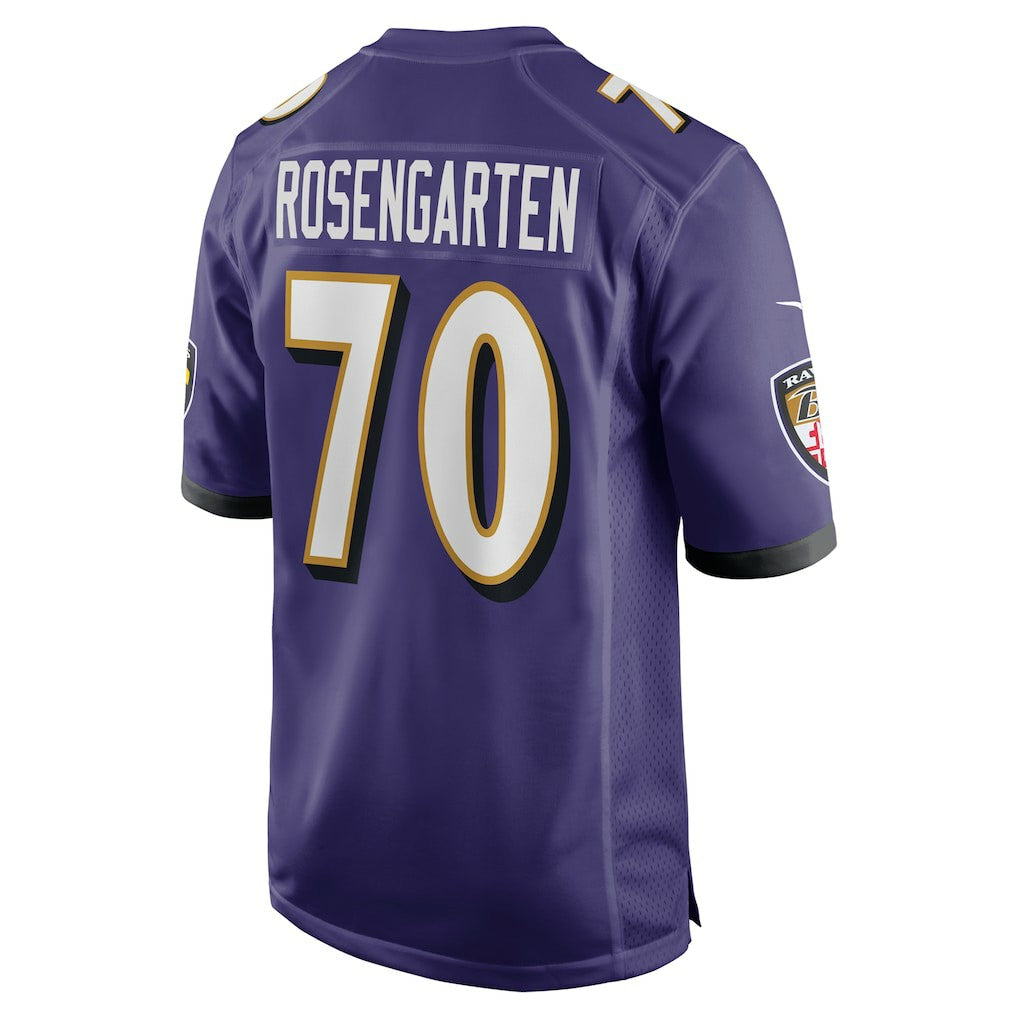 Baltimore Ravens Nike Roger Rosengarten  Team Game Jersey