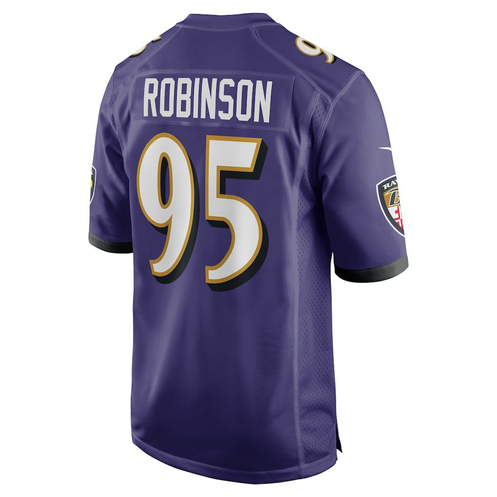 Baltimore Ravens Nike Tavius Robinson  Team Game Jersey