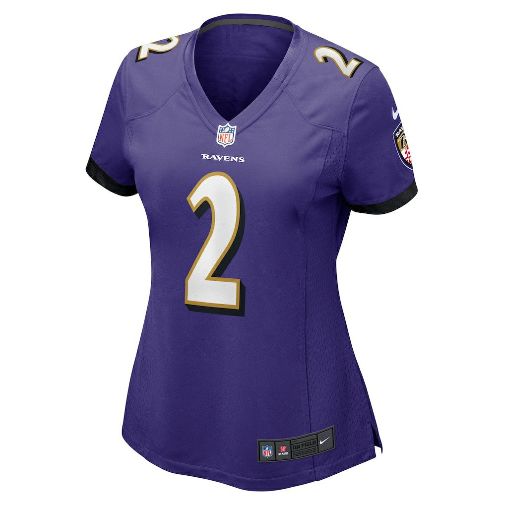 Baltimore Ravens Nike Nate Wiggins  Women's Game Jersey