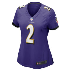 Baltimore Ravens Nike Nate Wiggins  Women's Game Jersey