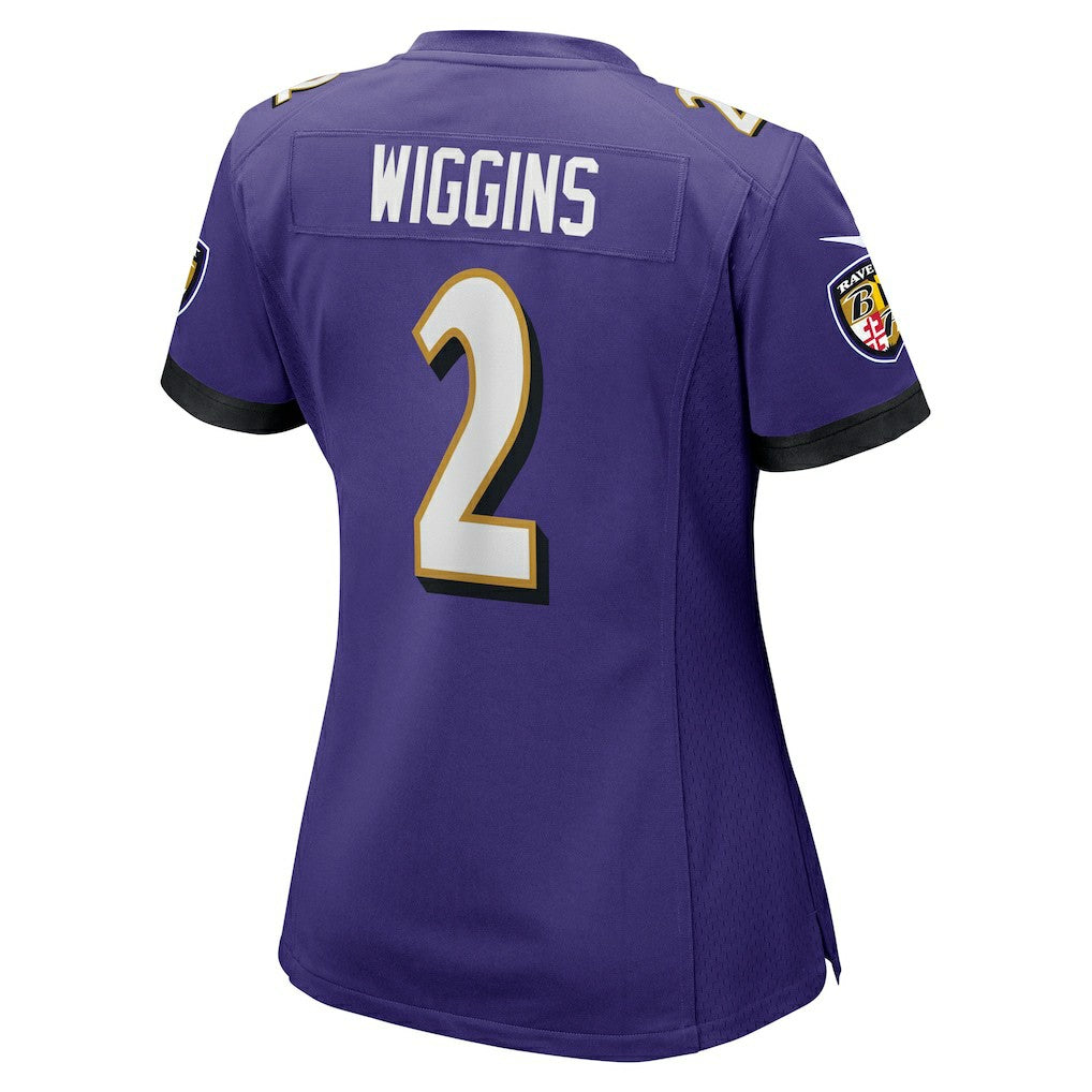 Baltimore Ravens Nike Nate Wiggins  Women's Game Jersey