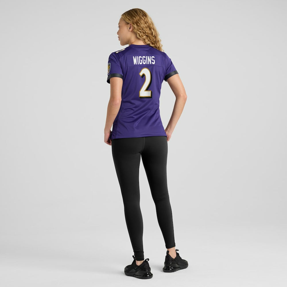 Baltimore Ravens Nike Nate Wiggins  Women's Game Jersey