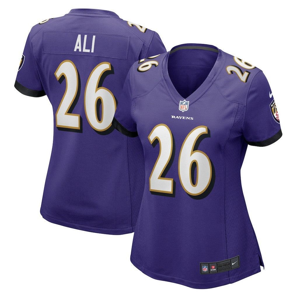 Baltimore Ravens Nike Rasheen Ali  Women's Game Jersey