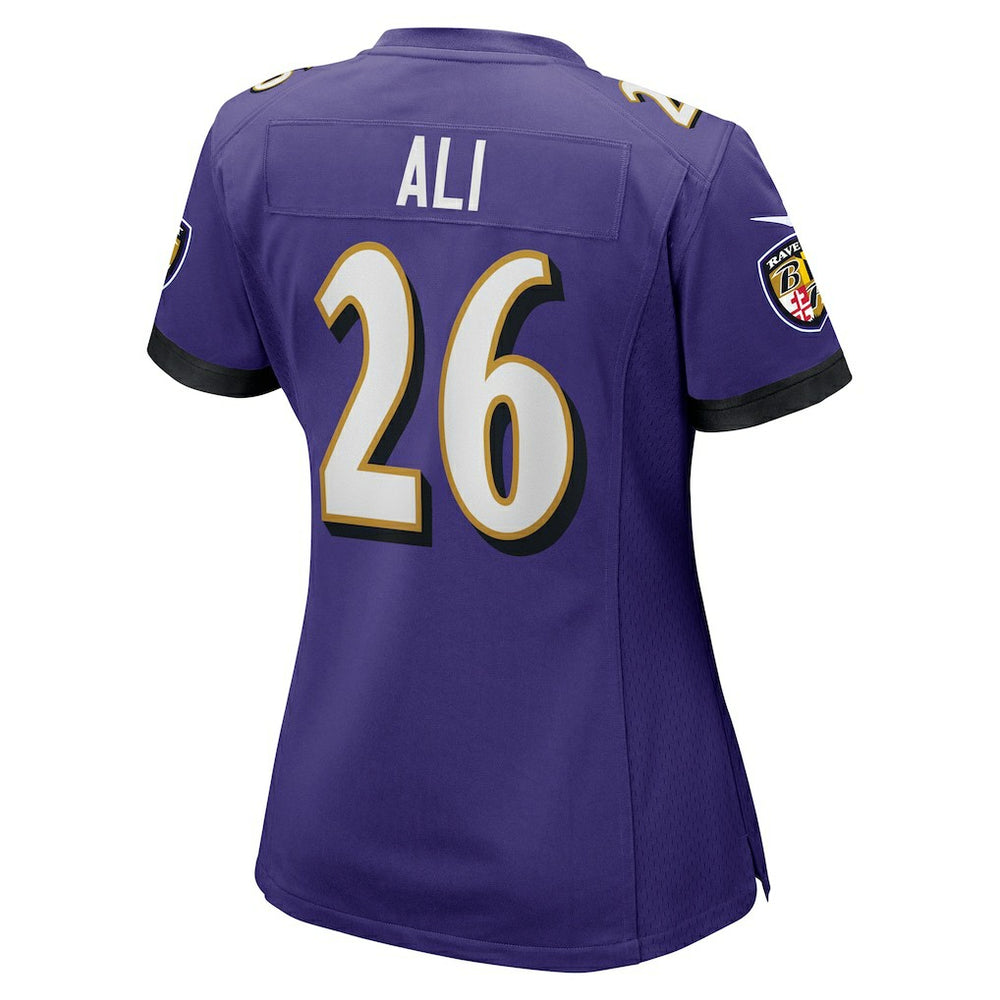 Baltimore Ravens Nike Rasheen Ali  Women's Game Jersey