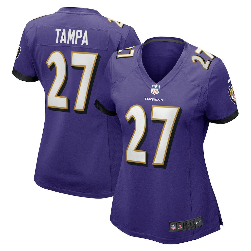 Baltimore Ravens Nike T.J. Tampa  Women's Game Jersey