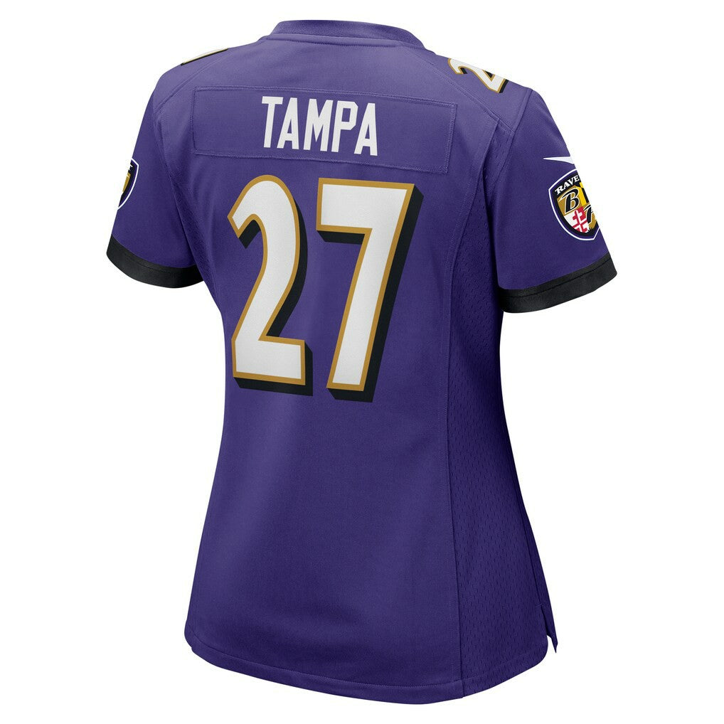Baltimore Ravens Nike T.J. Tampa  Women's Game Jersey