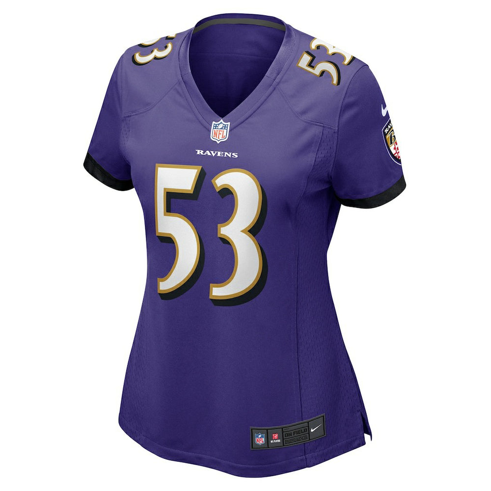 Baltimore Ravens Nike Kyle Van Noy  Women's Game Jersey