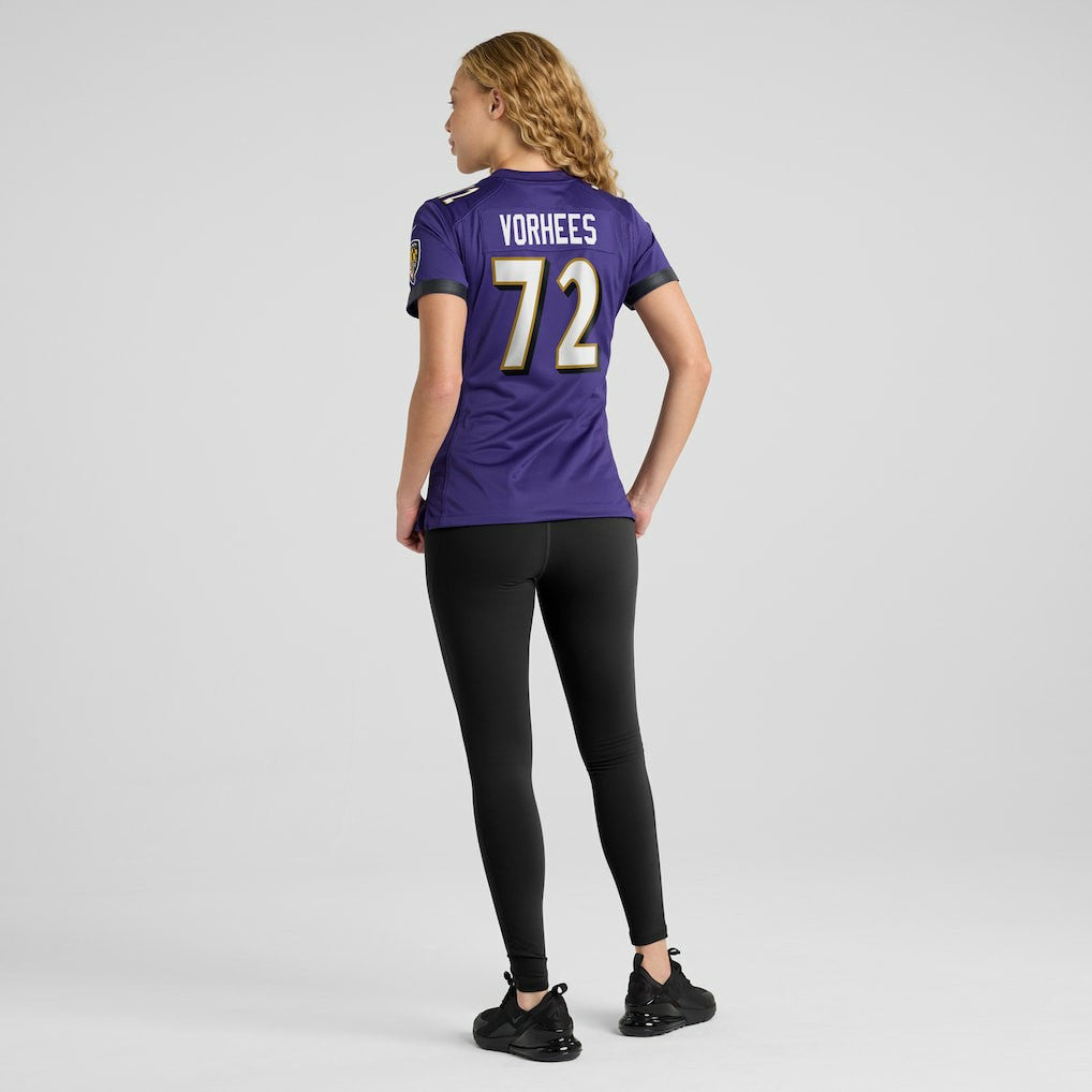Baltimore Ravens Nike Andrew Vorhees  Women's Game Jersey