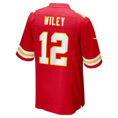Kansas City Chiefs Nike Jared Wiley  Game Jersey