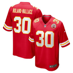 Kansas City Chiefs Nike Chris Roland-Wallace  Game Jersey