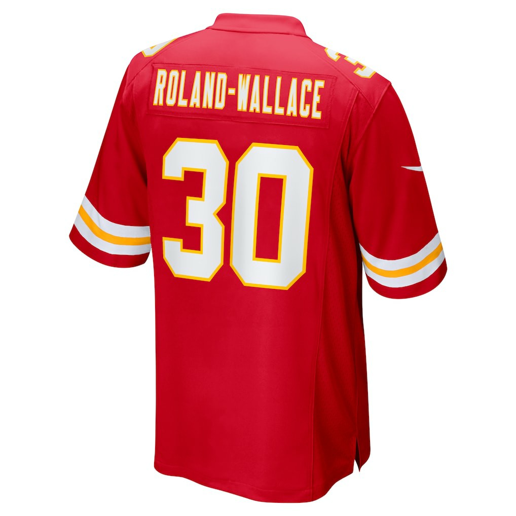 Kansas City Chiefs Nike Chris Roland-Wallace  Game Jersey