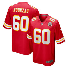 Kansas City Chiefs Nike Hunter Nourzad  Game Jersey