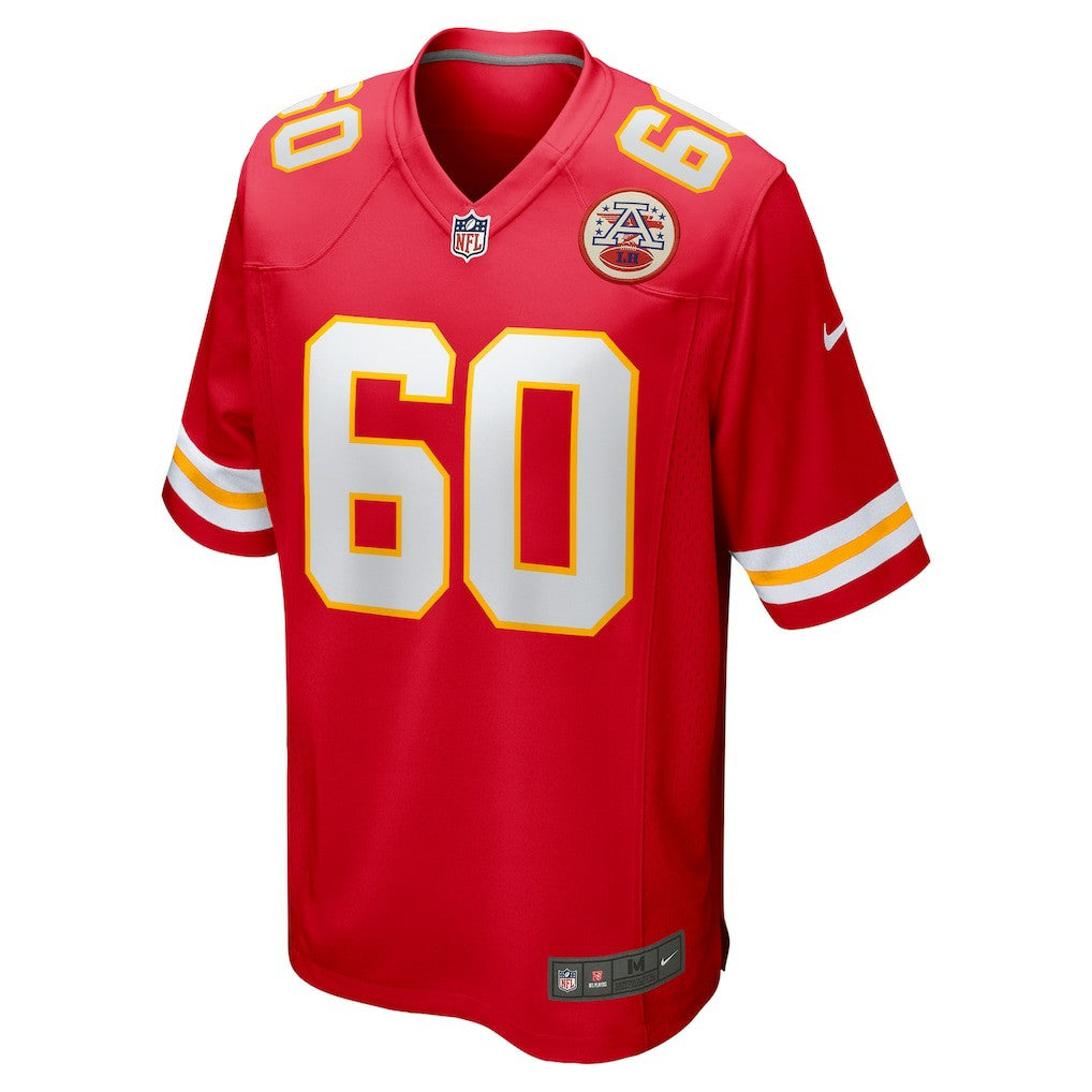 Kansas City Chiefs Nike Hunter Nourzad  Game Jersey