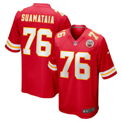 Kansas City Chiefs Nike Kingsley Suamataia  Game Jersey