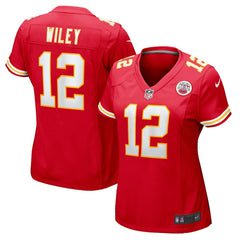 Kansas City Chiefs Nike Jared Wiley  Women's Game Jersey