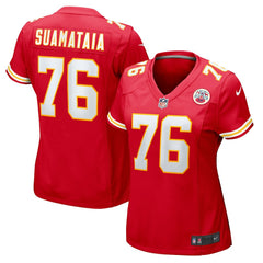 Kansas City Chiefs Nike Kingsley Suamataia  Women's Game Jersey