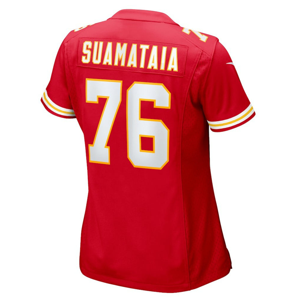 Kansas City Chiefs Nike Kingsley Suamataia  Women's Game Jersey