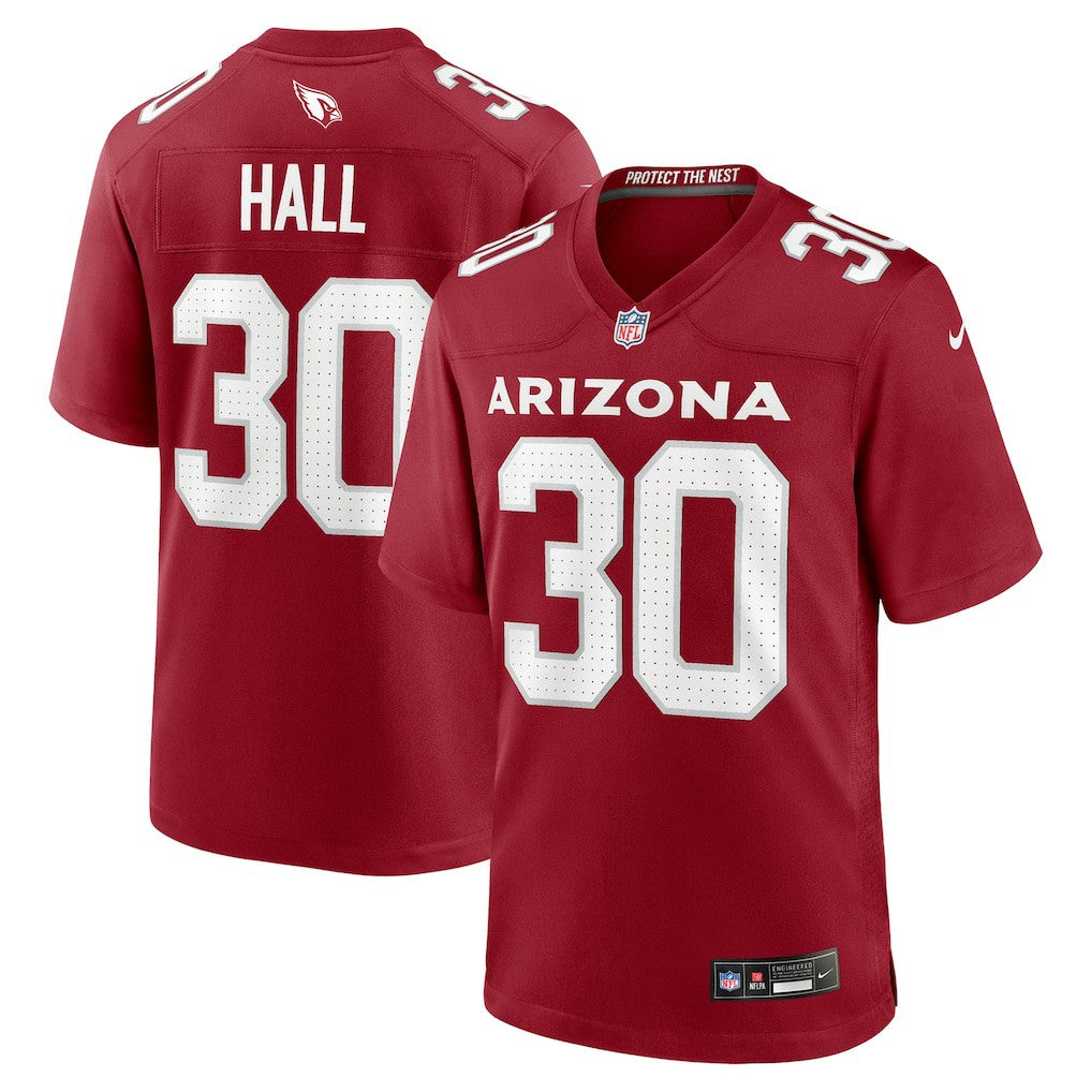 Arizona Cardinals Nike Darren Hall  Team Game Jersey