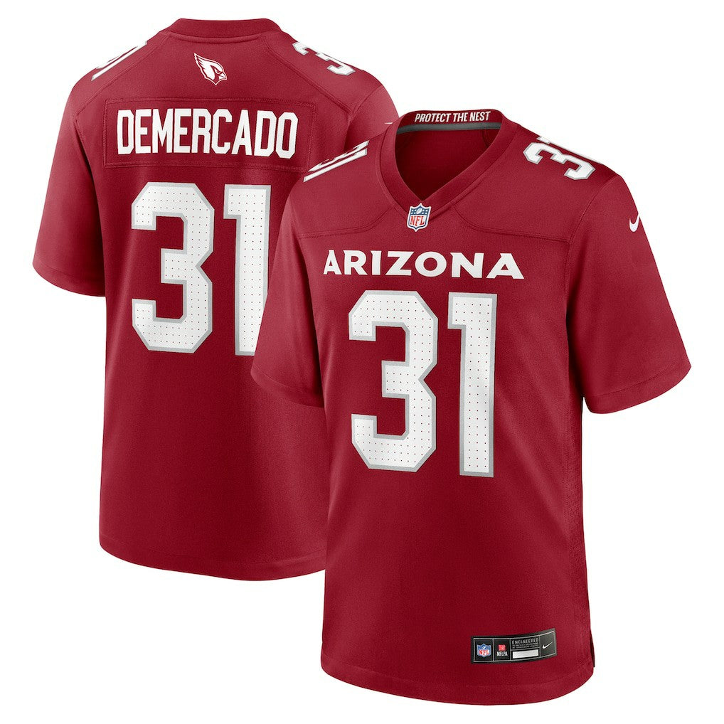 Arizona Cardinals Nike Emari Demercado  Team Game Jersey