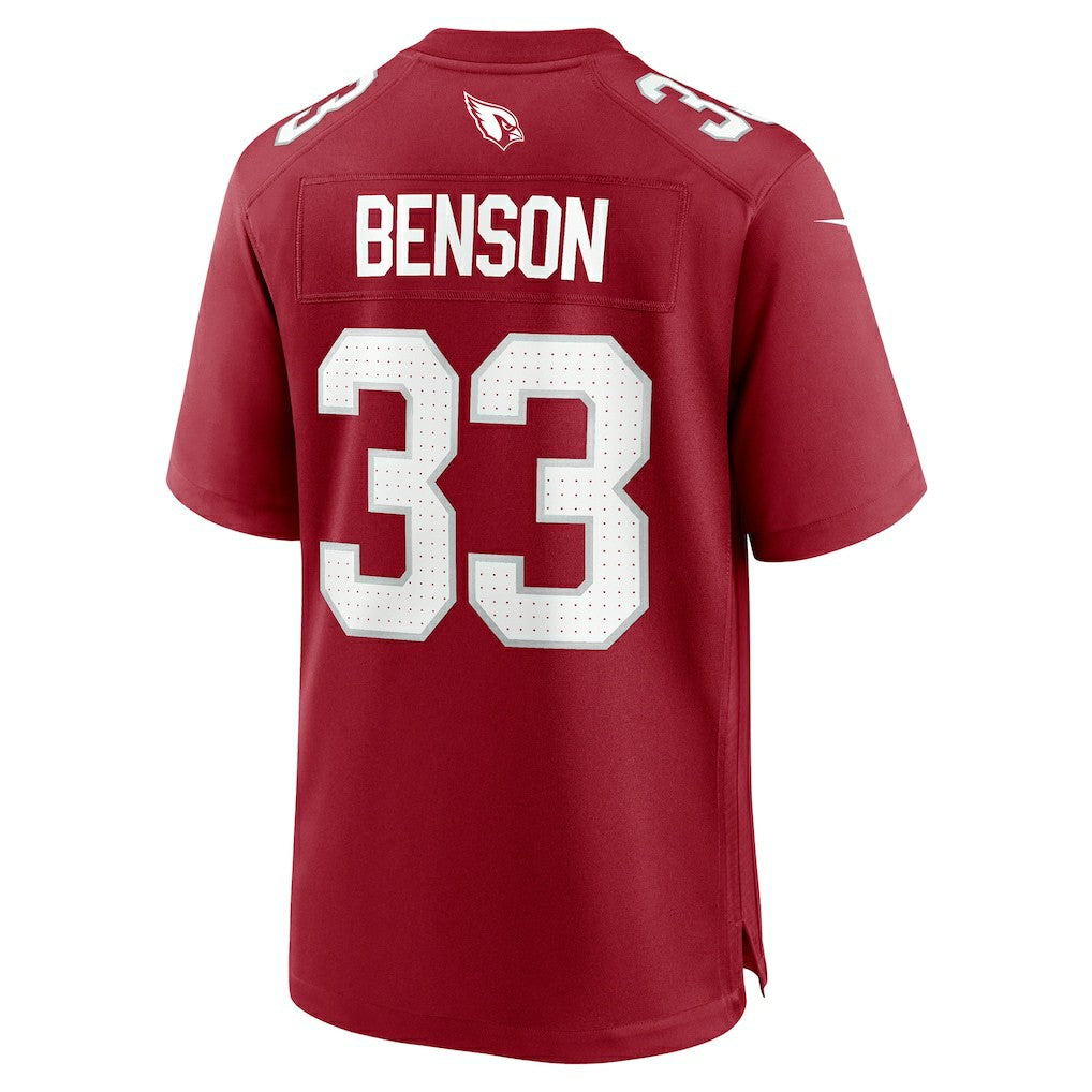 Arizona Cardinals Nike Trey Benson  Team Game Jersey