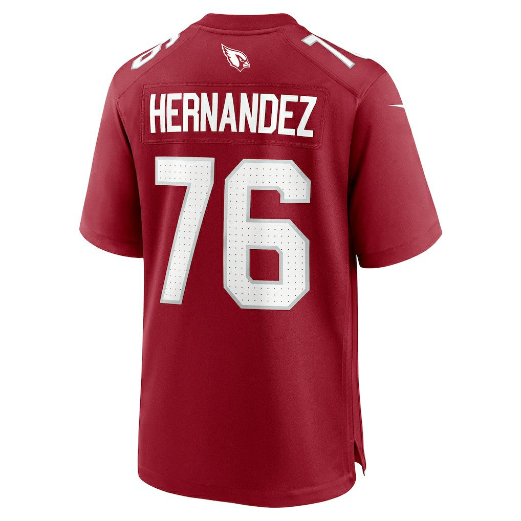 Arizona Cardinals Nike Will Hernandez  Team Game Jersey