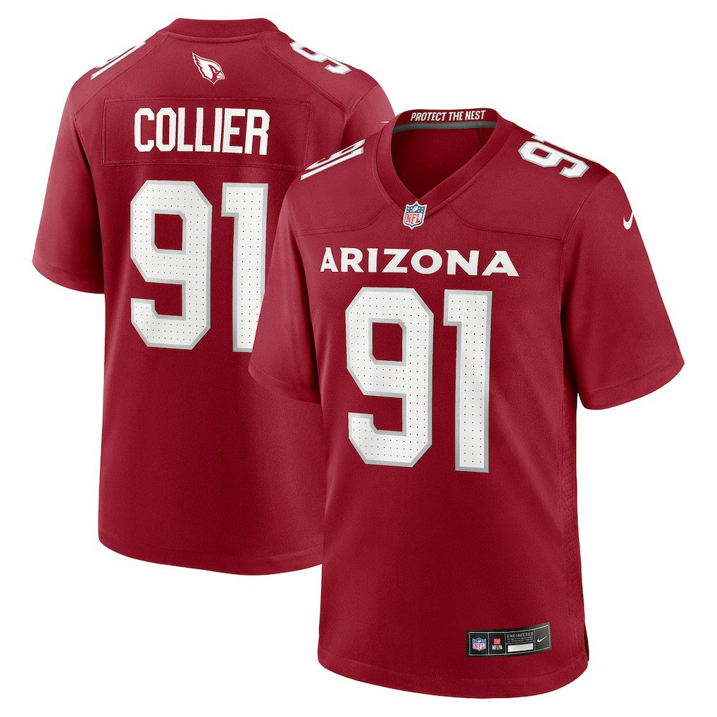 Arizona Cardinals Nike L.J. Collier  Team Game Jersey