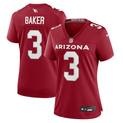 Arizona Cardinals Nike Budda Baker  Women's Team Game Jersey
