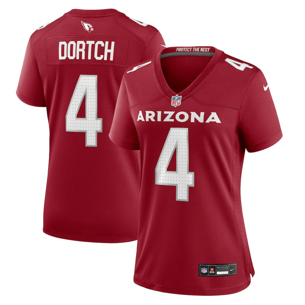Arizona Cardinals Nike Greg Dortch  Women's Team Game Jersey