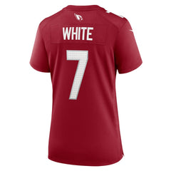 Arizona Cardinals Nike Kyzir White  Women's Team Game Jersey