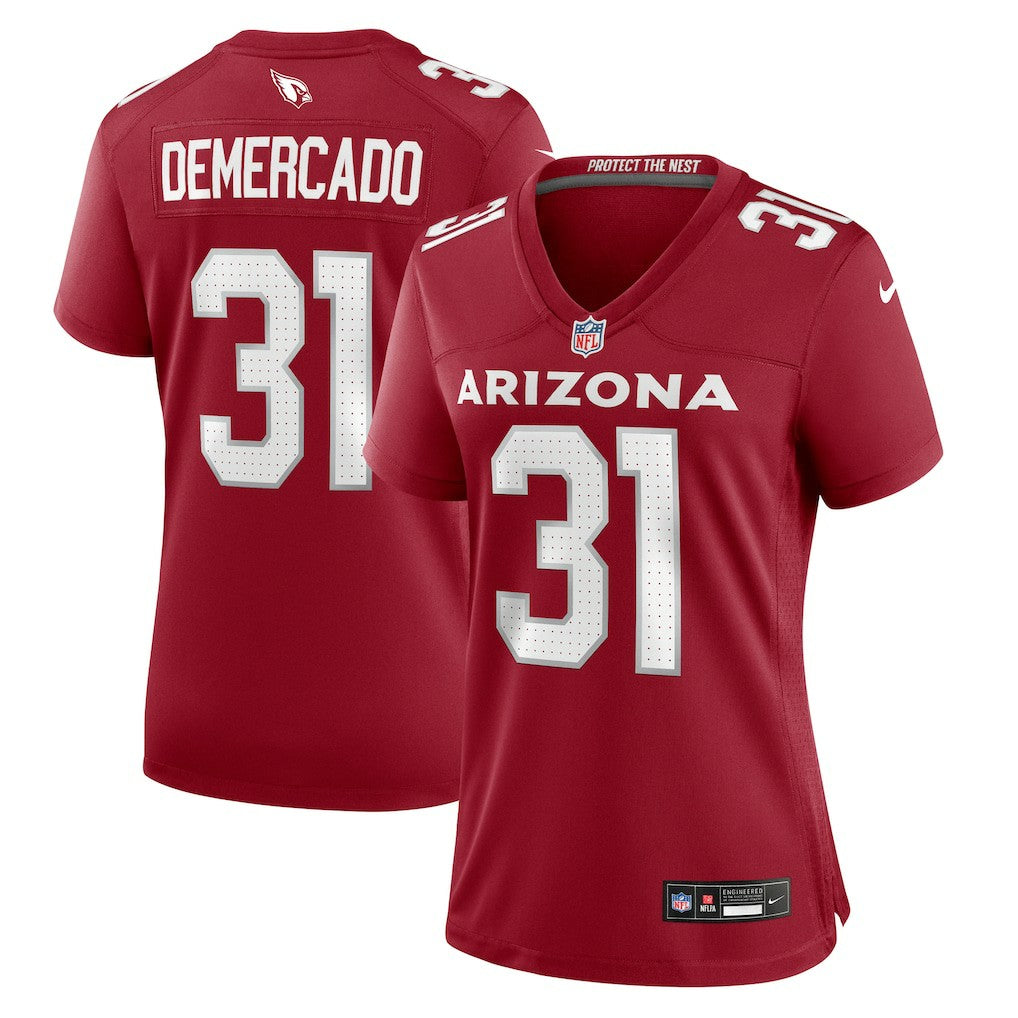 Arizona Cardinals Nike Emari Demercado  Women's Game Jersey