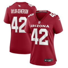 Arizona Cardinals Nike Dadrion Taylor-Demerson  Women's Game Jersey