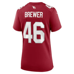 Arizona Cardinals Nike Aaron Brewer  Women's Game Jersey