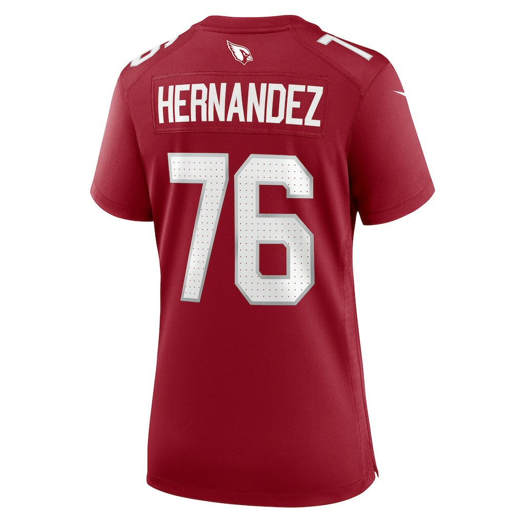 Arizona Cardinals Nike Will Hernandez  Women's Game Jersey