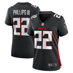 Clark Phillips III Atlanta Falcons Women's Game Jersey - Black