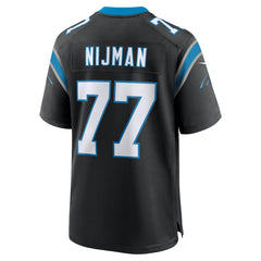 Carolina Panthers Nike Yosh Nijman  Game Jersey
