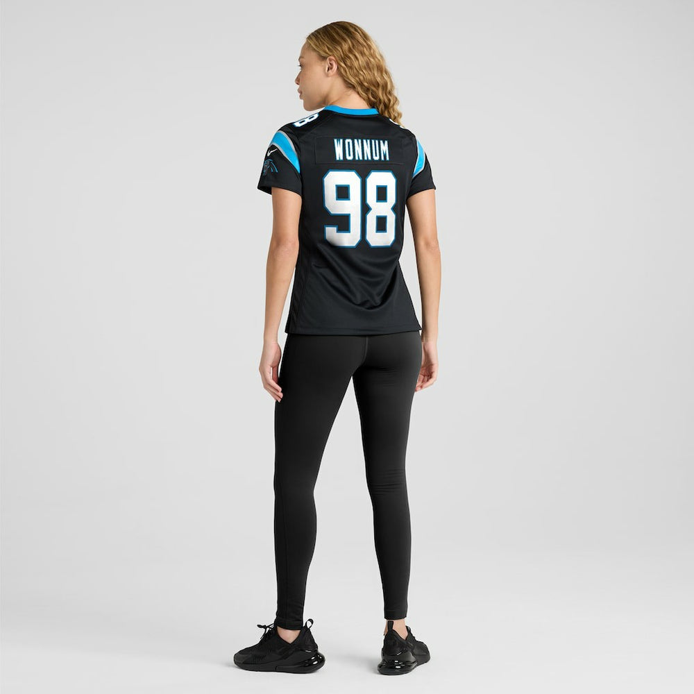 Carolina Panthers Nike D.J. Wonnum  Women's Game Jersey
