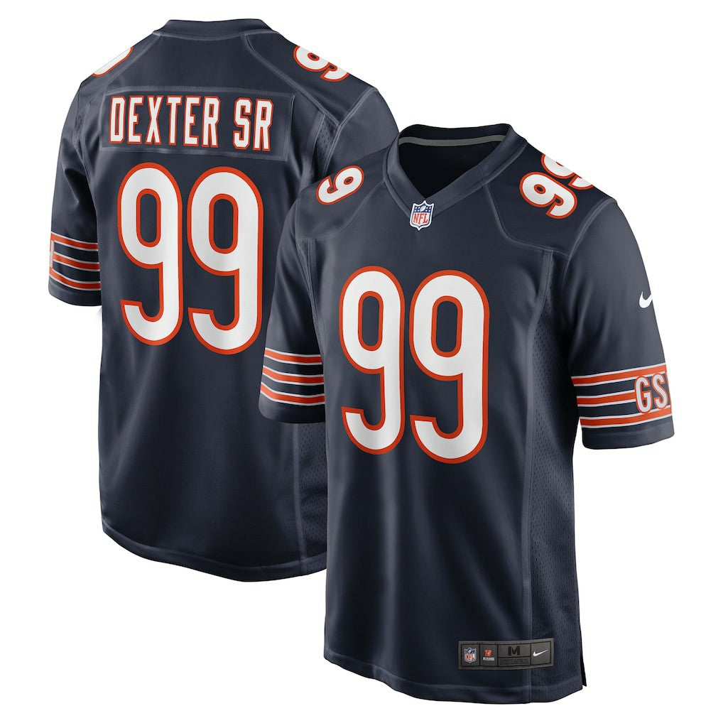 Chicago Bears Nike Gervon Dexter Sr.  Game Jersey