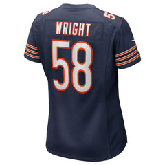 Chicago Bears Nike Darnell Wright  Women's Game Jersey