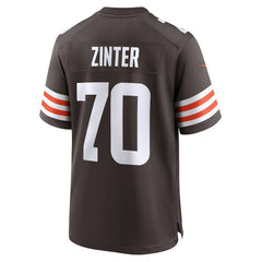 Cleveland Browns Nike Zak Zinter  Team Game Jersey