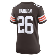 Cleveland Browns Nike Myles Harden  Women's Game Jersey