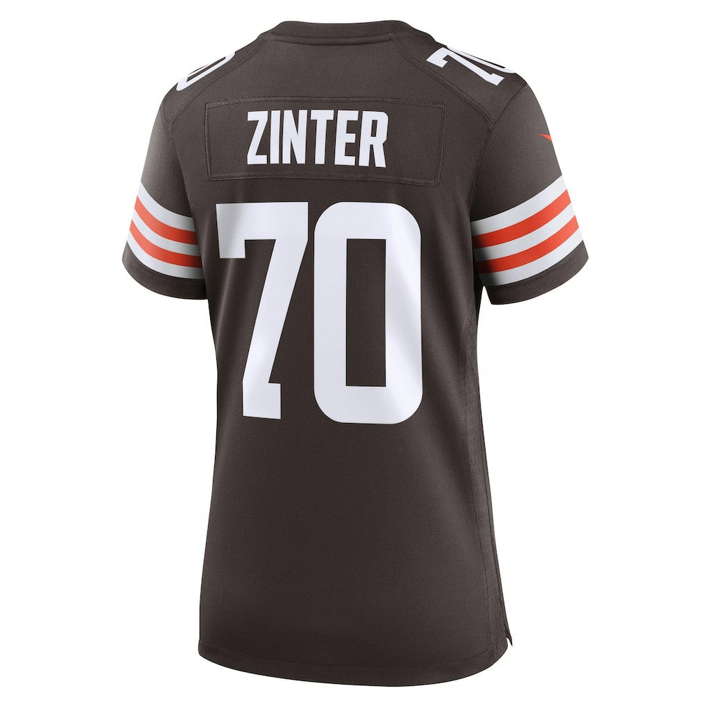 Cleveland Browns Nike Zak Zinter  Women's Game Jersey