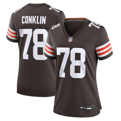 Cleveland Browns Nike Jack Conklin  Women's Game Jersey