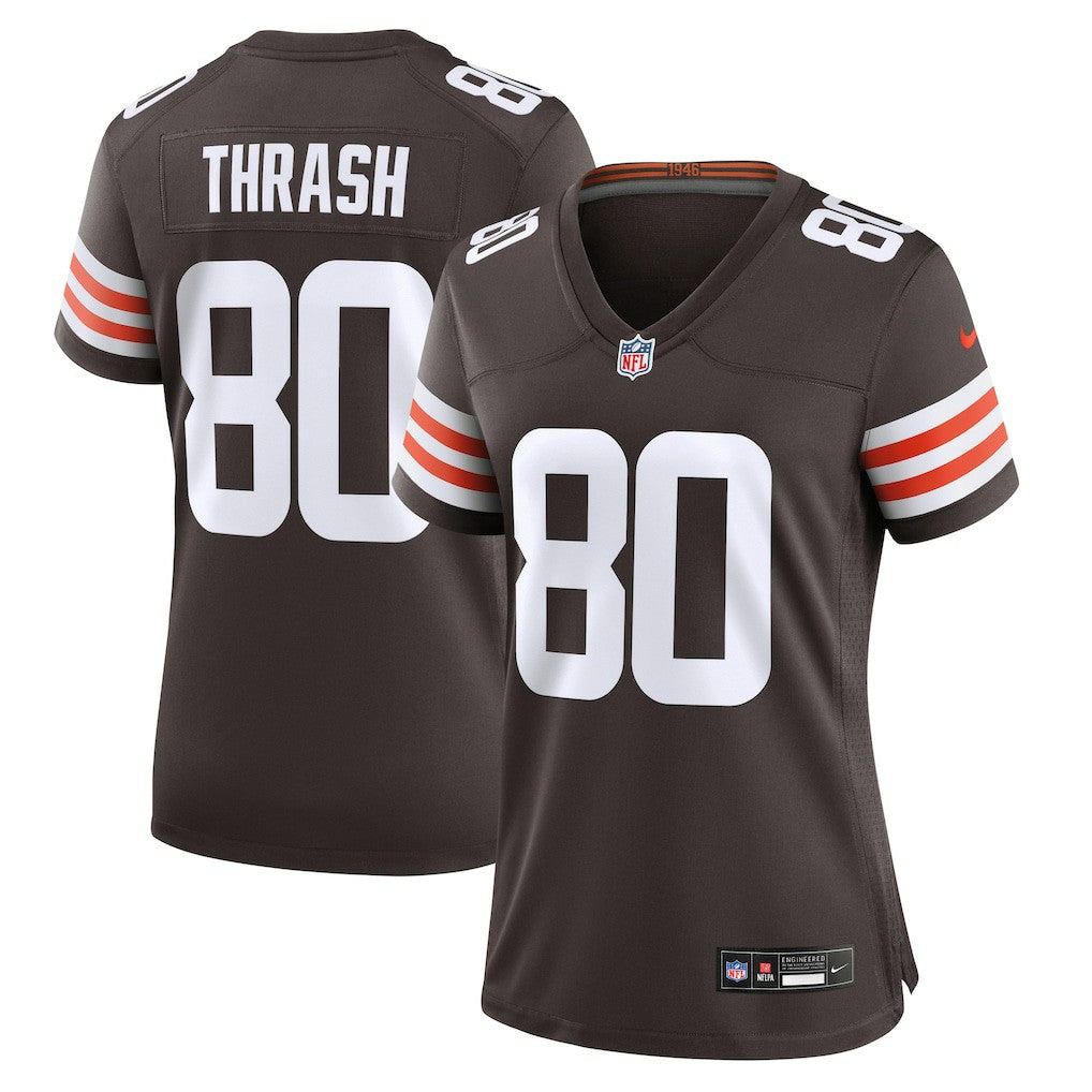 Cleveland Browns Nike Jamari Thrash  Women's Game Jersey