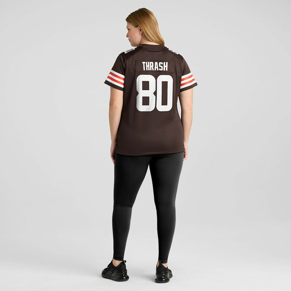 Cleveland Browns Nike Jamari Thrash  Women's Game Jersey