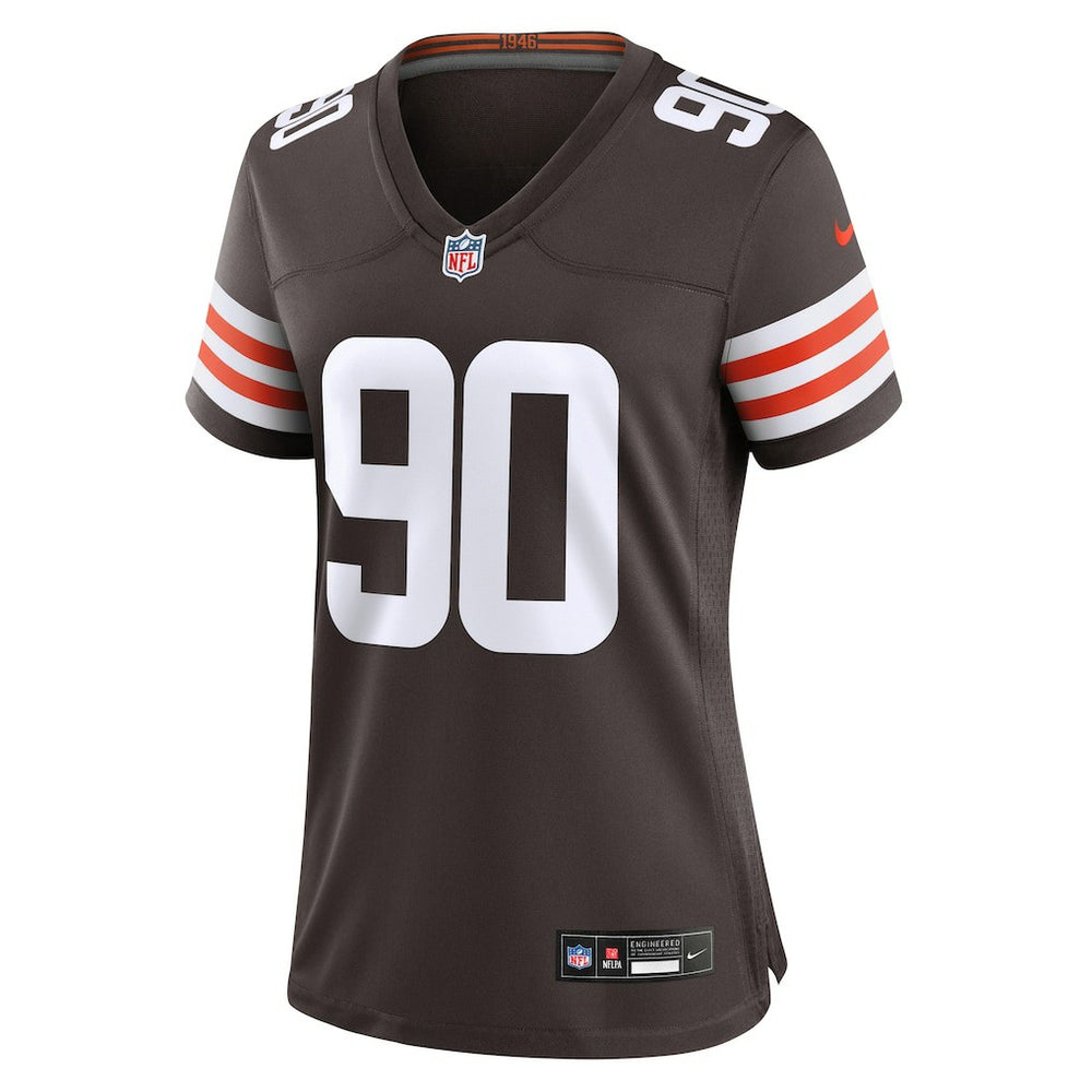 Cleveland Browns Nike Maurice Hurst II  Women's Game Jersey