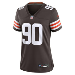 Cleveland Browns Nike Maurice Hurst II  Women's Game Jersey