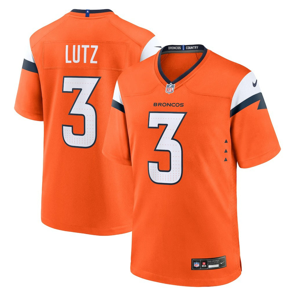 Denver Broncos Nike Wil Lutz  Team Game Jersey