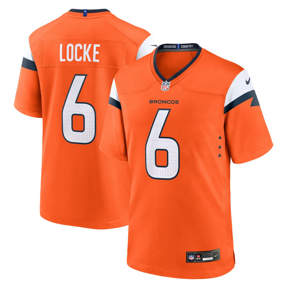 Denver Broncos Nike P.J. Locke  Team Game Jersey