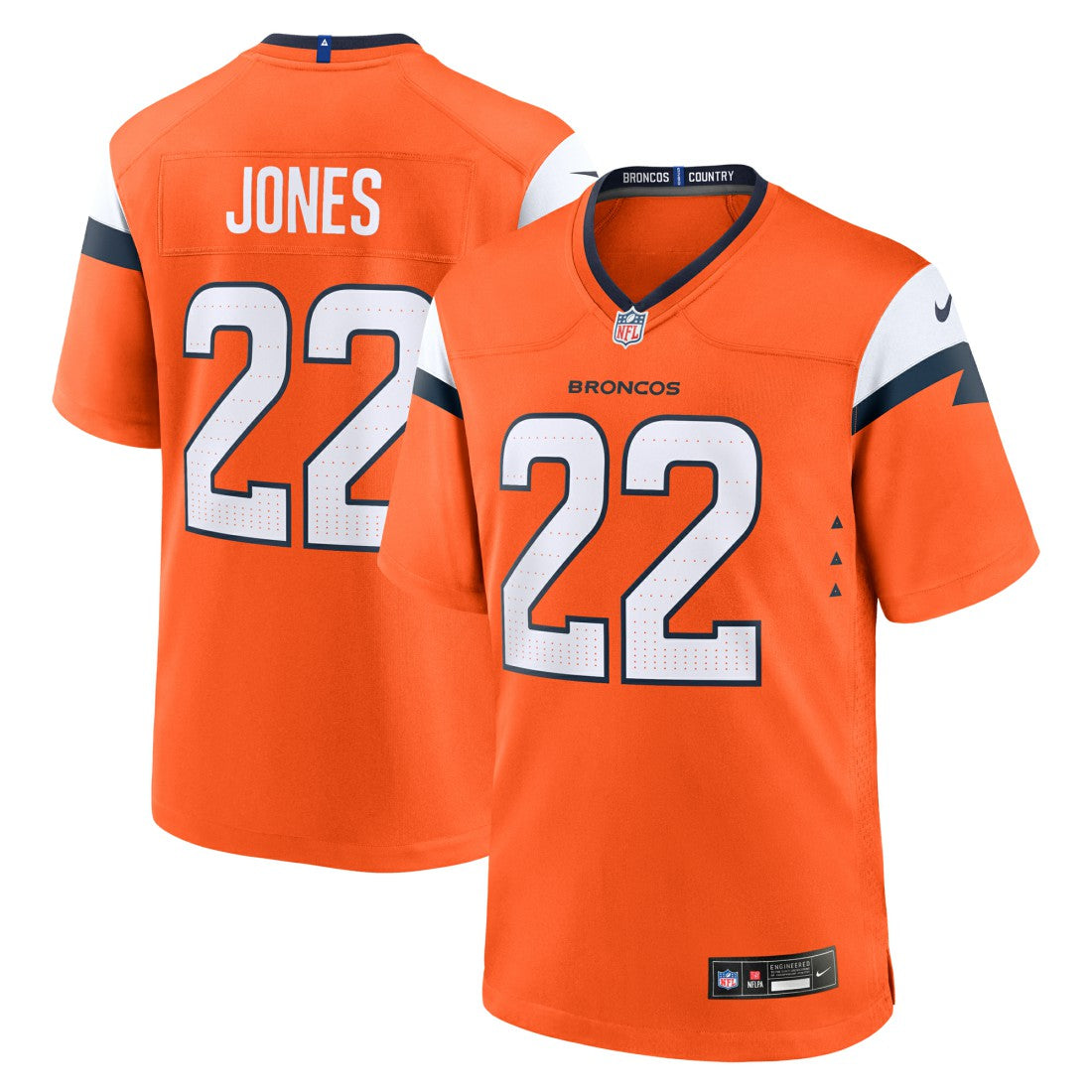 Denver Broncos Nike Brandon Jones  Team Game Jersey