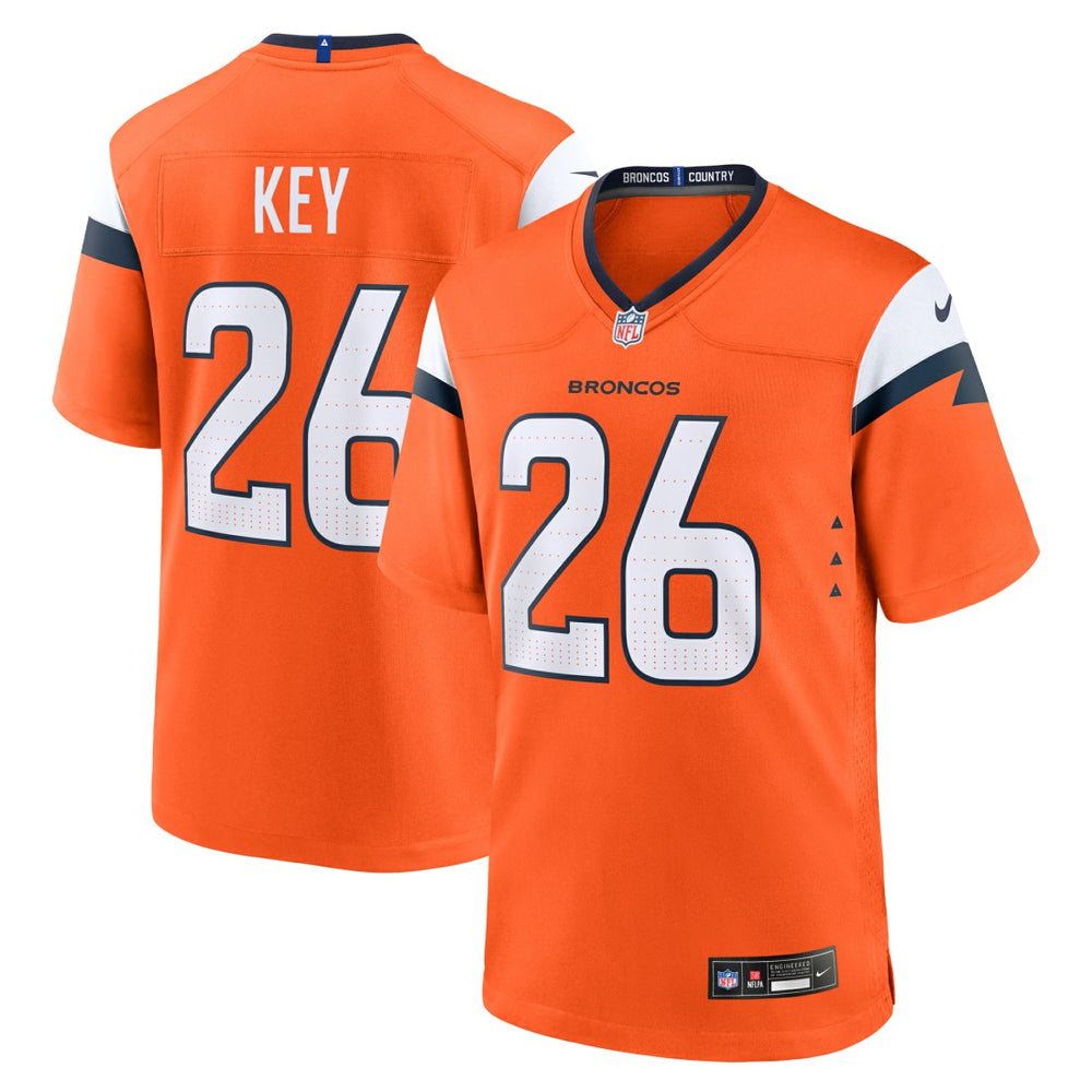 Denver Broncos Nike Devon Key  Team Game Jersey